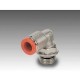 Racor RL31 codo giratorio 1/8-Ø6 METALWORK