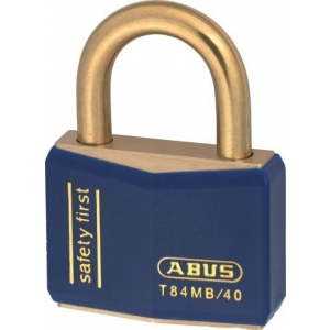 Candado T84MB/40 inox azul ABUS