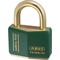 Candado Abus T84MB/40 inox verde ABUS