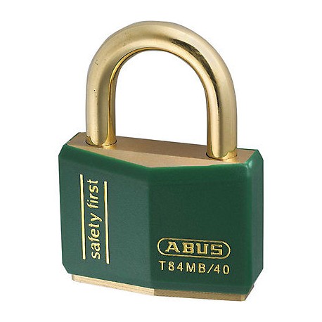 Candado Abus T84MB/40 inox verde ABUS