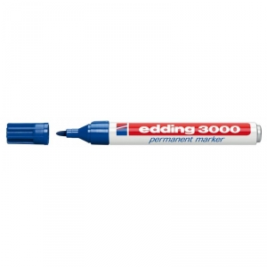 Rotulador 3000 permanente azul EDDING