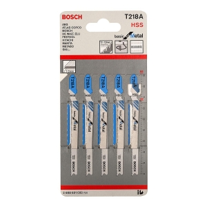 Hoja sierra de calar metal T 218 A (5 uds) BOSCH - Ferretería Campollano