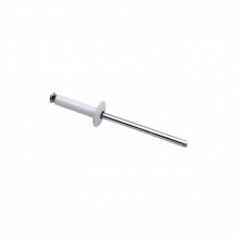 Remache aluminio blanco 4.8x16mm  (250 unidades) BRALO