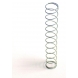 Muelle tira inox 1mt nº18 exterior Ø24x2,2mm abierto 