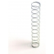 Muelle tira inox 1mt nº22 Ø30x3mm abierto 