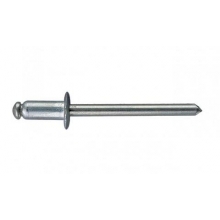 Remache acero estandar 4.8x10mm  (500 unidades) BRALO