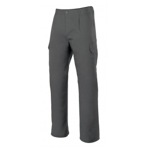 Pantalon multibolsillos forrado 103006-8 gris VELILLA