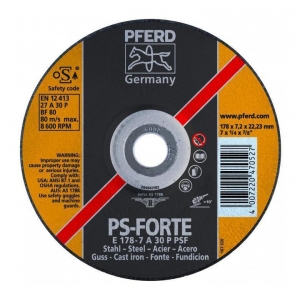 Disco de desbaste E 115-7 A 30 P PSF/22,23 (5 unidades) PFERD