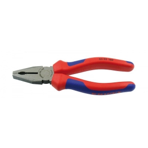 Alicate universal 03-02-160mm mango bicomponente KNIPEX