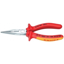 Alicate de montaje aislado 1000V 160mm puntas remiredondas KNIPEX