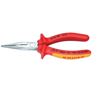 Alicate de montaje aislado 1000V 160mm puntas remiredondas KNIPEX -  Ferretería Campollano