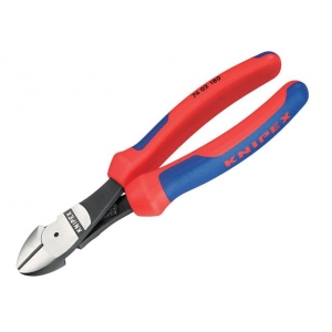 Alicate de corte diagonal 200mm mango bicomponente KNIPEX