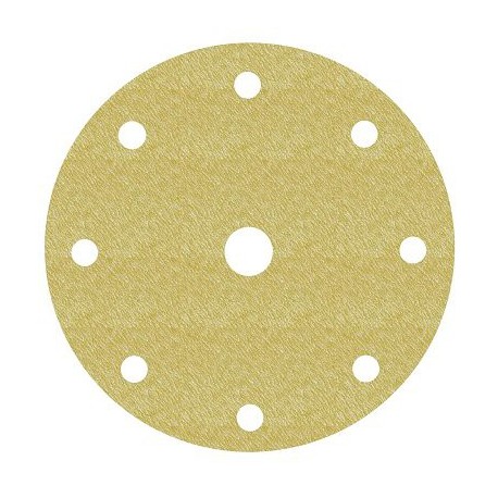 Disco Hookit 255P 150mm 8+1 agujeros P180 oro (25 unidades) 3M