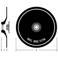 Disco soporte flexible para M14 115mm CODEA