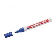 Rotulador azul 750 marcador de tinta opaca EDDING