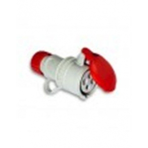 Base Cetac aerea IP44 16A 3P+T 380V rojo ASEIN