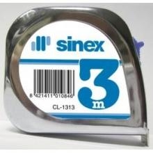 Flexometro con freno y clip 3mx19mm SINEX