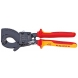 Cortacable carraca aislado 1000V Ø32mm 250mm KNIPEX