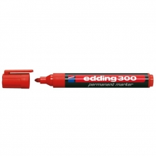 Rotulador permanente 300 rojo 1,5-3mm EDDING