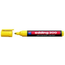 Rotulador permanente 300 amarillo 1,5-3mm EDDING