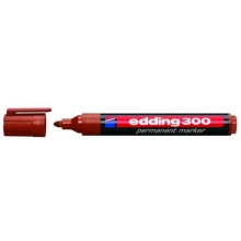 Rotulador permanente 300 marron 1,5-3mm EDDING