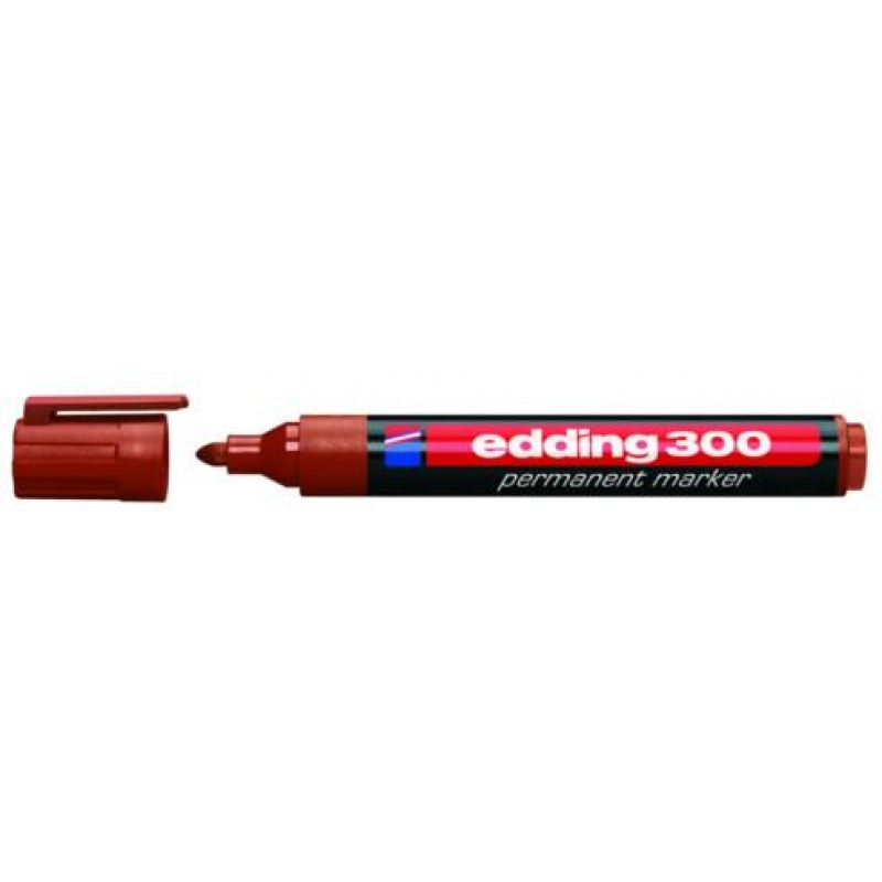 Rotulador rojo inglés- EDDING - 1300-028