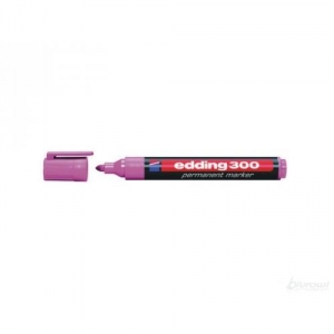 Rotulador permanente 300 rosa 1,5-3mm EDDING