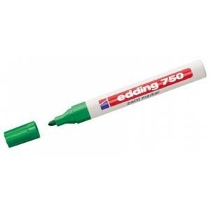 Rotulador verde 750 marcador de tinta opaca EDDING
