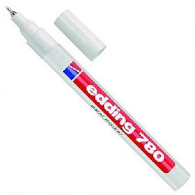 Rotulador 780 marcador de tinta opaca brillante blanco 0.8mm EDDING -  Ferretería Campollano