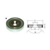 Iman base magnetica ceramica 25x7mm chaf ACMAGNETS