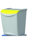 Cubo 24300 Amarillo reciclaje 25 l 340x300x423mm DENOX