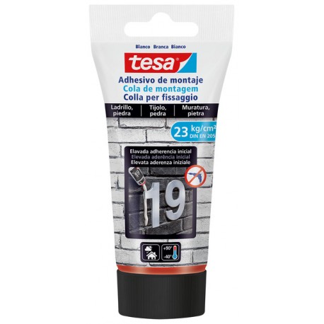 Adhesivo de montaje para azulejos 110g 23kg/cm2 TESA