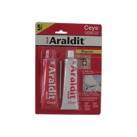 Araldit rapido 5 minutos profesional 75+75ml CEYS