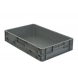 Caja plastico Eurobox EU-6412L Gris 600X400X120mm PLASTIPOL