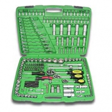 Juego de herramientas 216 piezas 1/4" 3/8" 1/2" JBM