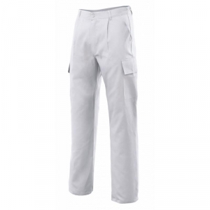 Pantalon multibolsillos 31601-7 Blanco VELILLA