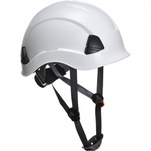 Casco Height Endurance PS53WHR Blanco con barboquejo PORTWEST