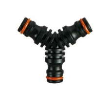 Conector 3 vias division lineas agua blister CLABER