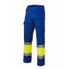 Pantalon alta visibilidad 157-09/20 azulina/amarillo fluor VELILLA