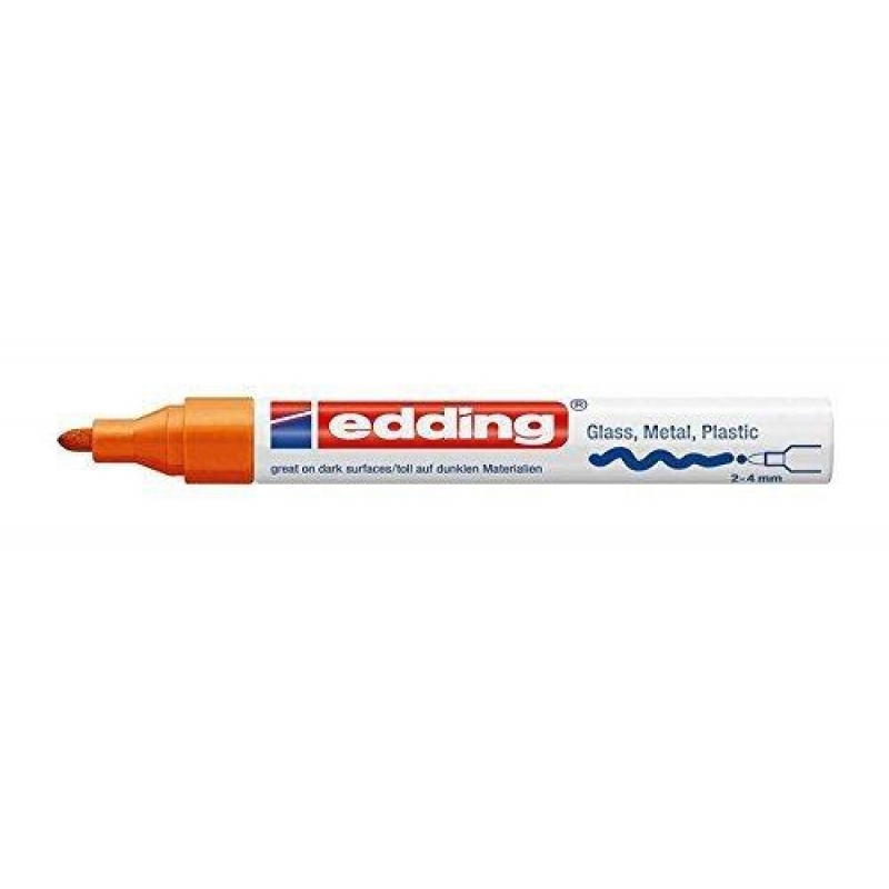 Rotulador 780 marcador de tinta opaca brillante blanco 0.8mm EDDING -  Ferretería Campollano