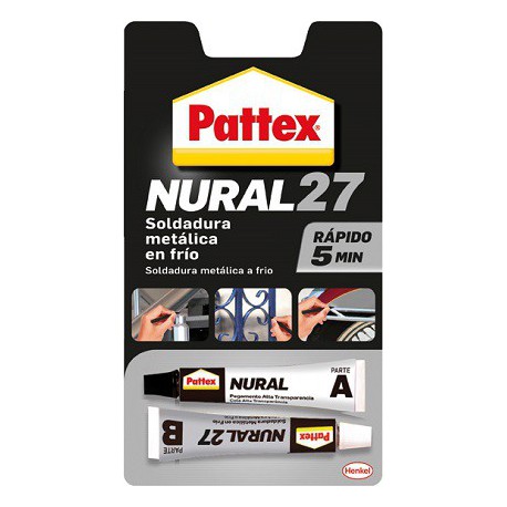 Nural 27 mediano metal rapido 22 ml PATTEX