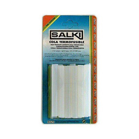 Barra termopegado translucida Ø11,5x195mm blister 12 pz SALKI