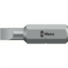 Punta 1/4" Wera 800/1 Z plana 0.5x4.0x25 WERA