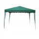 Pergola plegable 3x3x2,5m verde 