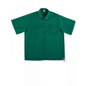 Camisa verde 388-cvmc manga corta t-46 