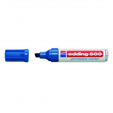 Rotulador 500 permante azul EDDING