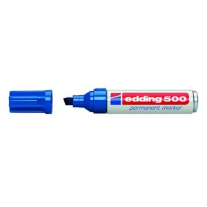 Rotulador 500 permante azul EDDING