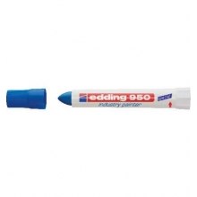 Rotulador 950 marcador cera azul EDDING