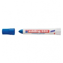 Rotulador 950 marcador cera azul EDDING