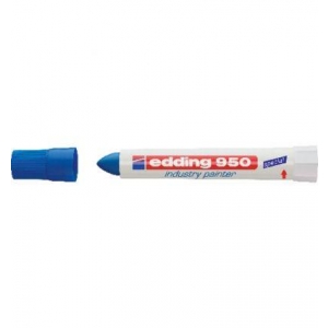Rotulador 950 marcador cera azul EDDING